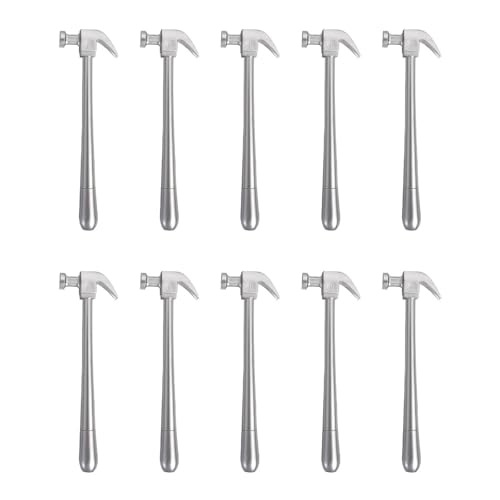 Pjeghbvop 10 x 0,5 mm Gelschreiber, glattes Schreibwaren, Hammerförmiger Gelschreiber, Schraubenschlüsselförmiger Kugelschreiber Pjeghbvop 10 x 0,5 mm Gelschreiber, glattes Schreibwaren, Hammerförmiger Gelschreiber, Schraubenschlüsselförmiger Kugelschreiber von Pjeghbvop