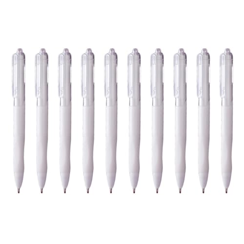 Pjeghbvop 10 x Neutraler Stift 0,5 mm Schreibstift Schnelltrocknender Gelschreiber Schwarzer Schreibwarenstift zum Schreiben Malen Pjeghbvop 10 x Neutraler Stift 0,5 mm Schreibstift Schnelltrocknender Gelschreiber Schwarzer Schreibwarenstift zum Schreiben Malen von Pjeghbvop
