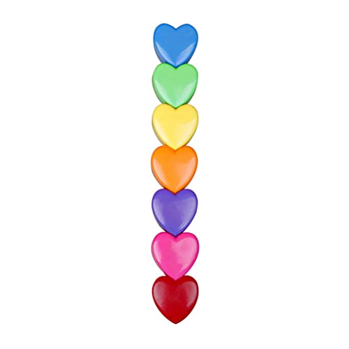 Pjeghbvop 7pcs/Pack Highlighters Herzförmige Farbmarkierungen Taschenmarker Stift Stapelbar Abnehmbares Geburtstagsgeschenkset Für Kind Pjeghbvop 7pcs/Pack Highlighters Herzförmige Farbmarkierungen Taschenmarker Stift Stapelbar Abnehmbares Geburtstagsgeschenkset Für Kind von Pjeghbvop