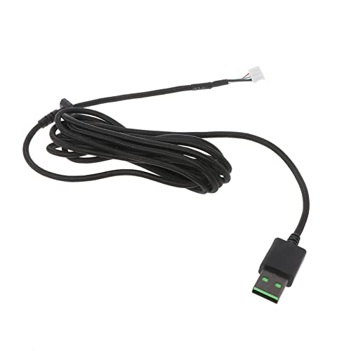 Pjeghbvop Hochwertiger Maus DeathAdder Mausdraht Mit Geflochtenem Nylon Ersatz von Pjeghbvop