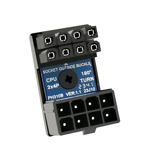 Pjeghbvop Motherboard CPU 8PIN Servolenkung Connector 8 Pin Power Interfaces Lenkkopf CPU 8PIN 180 Grad Adapter Power Pjeghbvop Motherboard CPU 8PIN Servolenkung Connector 8 Pin Power Interfaces Lenkkopf CPU 8PIN 180 Grad Adapter Power von Pjeghbvop