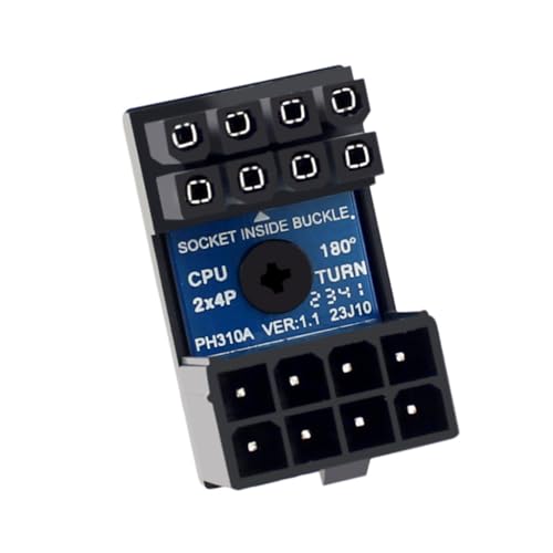 Pjeghbvop Motherboard CPU 8PIN Servolenkung Connector 8 Pin Power Interfaces Lenkkopf CPU 8PIN 180 Grad Adapter Power Pjeghbvop Motherboard CPU 8PIN Servolenkung Connector 8 Pin Power Interfaces Lenkkopf CPU 8PIN 180 Grad Adapter Power von Pjeghbvop