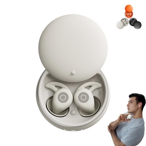 Novonell Snoozepods Pro - Anti Schnarch-kopfhörer,novonell Sleep Pods,snooze Pods,sleep Noise Cancelling,Ultra Comfortable & Noiseless Sleeping with ANC, Mini Bluetooth Sleepbuds with 24h Battery-B von Pjjrdh