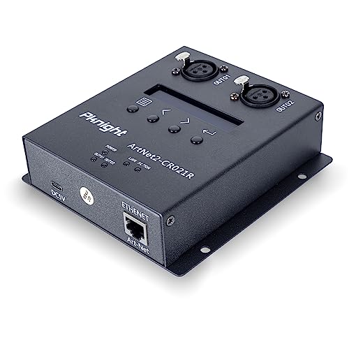 Pknight ArtNet DMX 512 Ethernet Lighting Controller Interface (POE) von Pknight