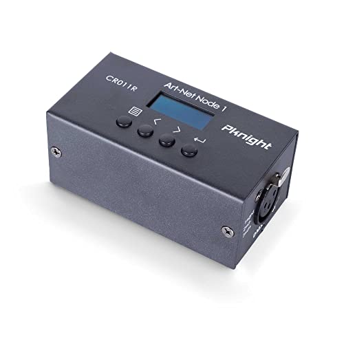 Pknight Bidirektionale ArtNet DMX-Ethernet-Beleuchtungs-Controller-Schnittstelle, ein Universum (RDM nicht unterstützt) von Pknight
