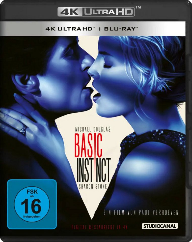 PLAION Blu-ray Basic Instinct 4K, 1 UHD-Blu-ray + 1 Blu-ray PLAION Blu-ray Basic Instinct 4K, 1 UHD-Blu-ray + 1 Blu-ray von Plaion