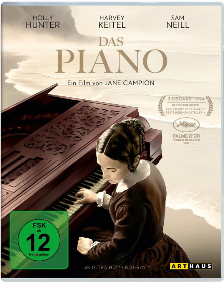PLAION Blu-ray Das Piano 4K, 1 UHD-Blu-ray + 1 Blu-ray + 1 DVD (Special Edition) von Plaion