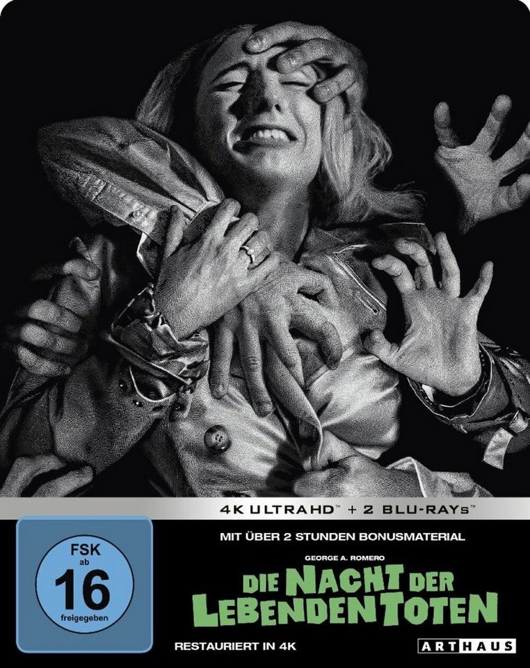 PLAION Blu-ray Die Nacht der lebenden Toten 4K, 1 UHD-Blu-ray + 2 Blu-ray (Limited... PLAION Blu-ray Die Nacht der lebenden Toten 4K, 1 UHD-Blu-ray + 2 Blu-ray (Limited... von Plaion