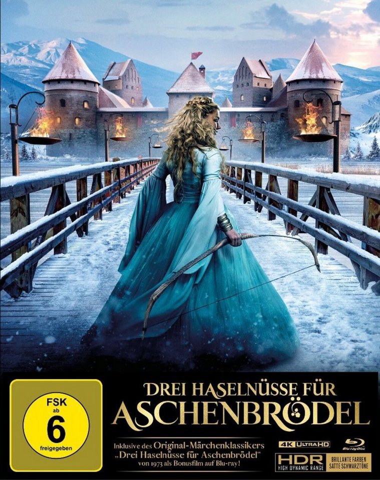 PLAION Blu-ray Drei Haselnüsse für Aschenbrödel 4K, 1 UHD-Blu-ray + 2 Blu-ray... PLAION Blu-ray Drei Haselnüsse für Aschenbrödel 4K, 1 UHD-Blu-ray + 2 Blu-ray... von Plaion