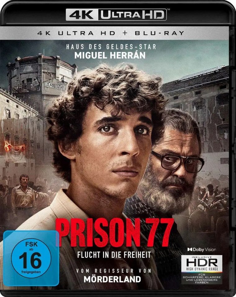 PLAION Blu-ray Prison 77 - Flucht in die Freiheit, 1 4K UHD-Blu-ray + 1 Blu-ray PLAION Blu-ray Prison 77 - Flucht in die Freiheit, 1 4K UHD-Blu-ray + 1 Blu-ray von Plaion