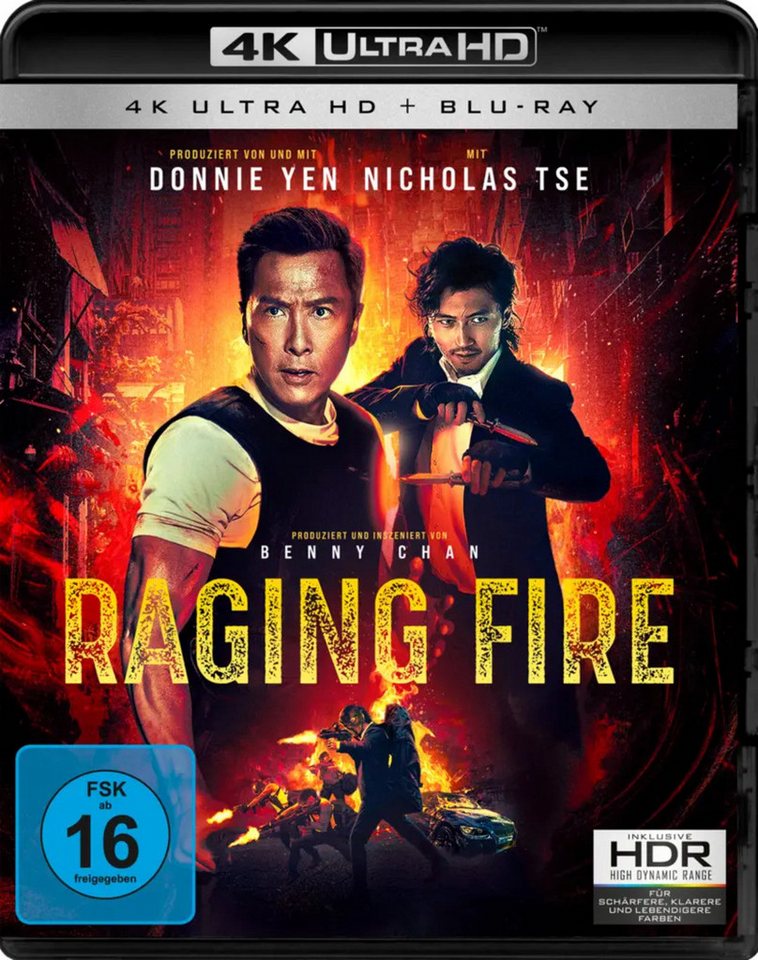 PLAION Blu-ray Raging Fire 4K, 1 UHD-Blu-ray + 1 Blu-ray PLAION Blu-ray Raging Fire 4K, 1 UHD-Blu-ray + 1 Blu-ray von Plaion