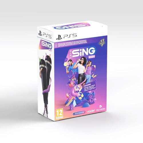 Plaion Let's Sing 2024 mit 2 Mic's Play Station 5 Videospiel Plaion Let's Sing 2024 mit 2 Mic's Play Station 5 Videospiel von Plaion