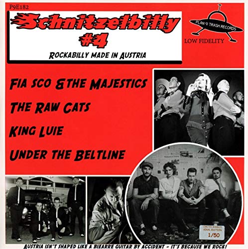 Schnitzelbilly-Rockabilly Made in Austria Vol.4 [Vinyl LP] von Plan 9 Trash Records (Nova MD)