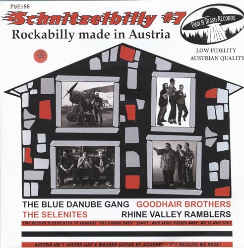 SCHNITZELBILLY - Rockabilly Made in Austria Vol. 7 ... Vinyl EP 7" SCHNITZELBILLY - Rockabilly Made in Austria Vol. 7 ... Vinyl EP 7" von Plan 9 Trash Records