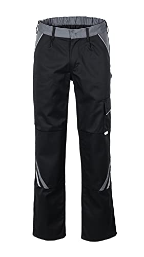 Planam 2711038 Highline Bundhose, Schwarz/Schiefer/Zink, Größe 38 von Planam