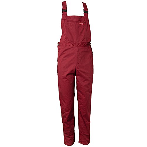 Planam Größe 27 Herren MG 260 Latzhose bordeaux Modell 0831 von Planam