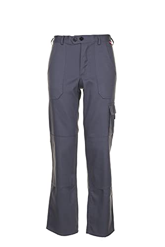 Planam Größe 28 Herren BW 290 Cargo-Bundhose grau Modell 0187 von Planam