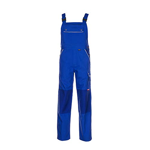 Planam Größe 56 Herren Canvas 320 Latzhose Kornblau Modell 2130 von Planam