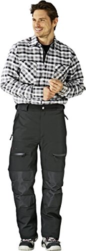 Planam Größe XL Herren Outdoor Hosen Slope Winterhose schwarz Modell 3645 von Planam