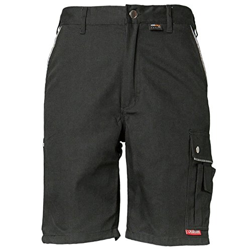 Planam Größe XXL Herren Canvas 320 Shorts schwarz Modell 2174 von Planam