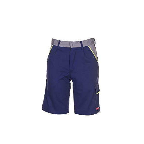 Planam Größe XXXL Herren Visline Shorts Marine gelb Zink Modell 2473 von Planam