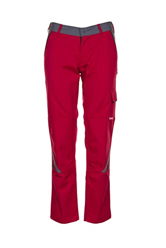 Planam Highline Damen Bundhose rot Schiefer schwarz Modell 2391 Größe 44 von Planam