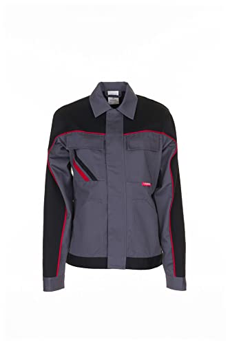 Planam Highline Damen Bundjacke schiefer schwarz rot Modell 2319 Größe 42 von Planam