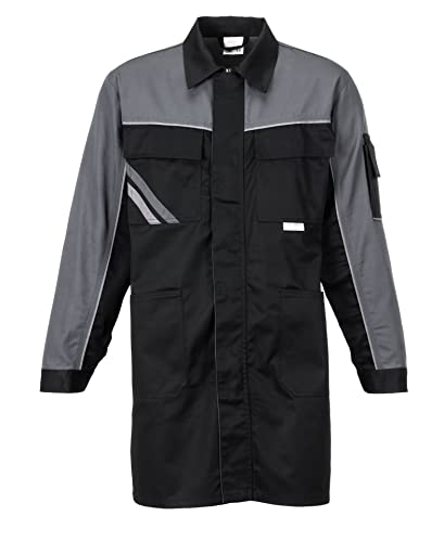 Planam Highline Herren Berufsmantel schwarz Schiefer Zink Modell 2716 Größe 58 von Planam