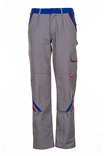 Planam Highline Herren Bundhose Zink Kornblau rot Modell 2323, Größe 52 von Planam