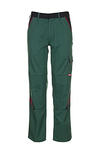 Planam Highline Herren Bundhose grün schwarz rot Modell 2325, Größe 48 von Planam