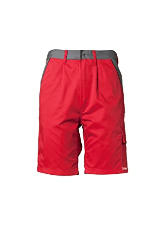 Planam Highline Herren Shorts rot Schiefer schwarz Modell 2376 Größe M von Planam