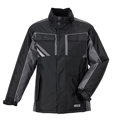 Planam Highline Herren Winterjacke schwarz schiefer zink Modell 2720 Größe S von Planam