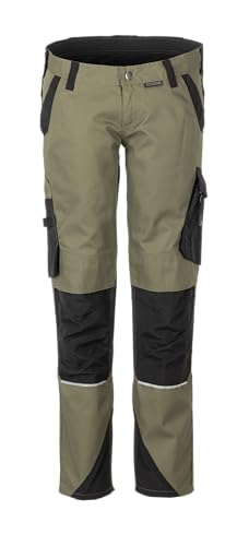 Planam Norit Damen Shorts Oliv schwarz Modell 6465 Größe XL von Planam