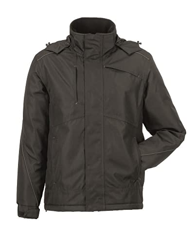 Planam Norit Outdoor Herren Winterjacke schwarz Modell 6430 Größe 4XL von Planam