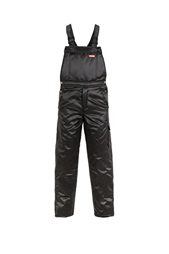 Planam Outdoor Winter Herren Gletscher Pilotenlatzhose schwarz Modell 0370 Größe XL von Planam