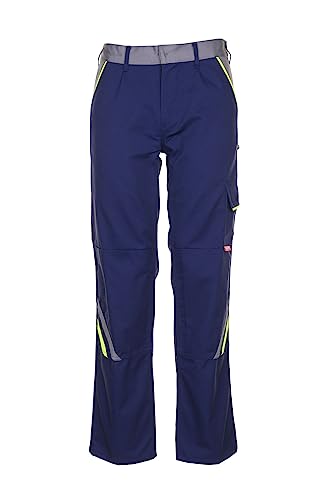 Planam Visline Herren Bundhose Marine gelb Zink Modell 2423 Größe 114 von Planam