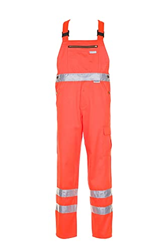 Planam Warnschutz Herren Latzhose Uni Orange Modell 2021 Größe 98 von Planam