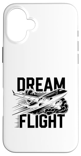 Dream Flight Airplane Fly Aviation Flugzeug-Enthusiast Hülle für iPhone 16 Plus Dream Flight Airplane Fly Aviation Flugzeug-Enthusiast Hülle für iPhone 16 Plus von Plane Flying For Pilots Gifts Aviation Saying