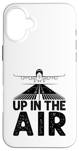 Hoch in der Luft, Flugzeug, Fly Aviation, Liebhaber von fliegenden Flugzeugen Hülle für iPhone 16 Plus von Plane Flying For Pilots Gifts Aviation Saying