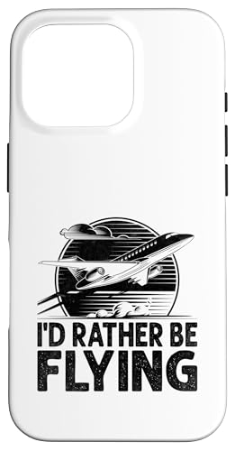 I'd Rather Be Flying Airplane Fly Aviation Plane Enthusiast Hülle für iPhone 16 Pro I'd Rather Be Flying Airplane Fly Aviation Plane Enthusiast Hülle für iPhone 16 Pro von Plane Flying For Pilots Gifts Aviation Saying