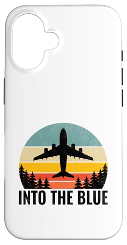 Into the Blue Airplane Fly Aviation Flugzeug-Enthusiast Hülle für iPhone 16 Into the Blue Airplane Fly Aviation Flugzeug-Enthusiast Hülle für iPhone 16 von Plane Flying For Pilots Gifts Aviation Saying