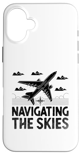 Navigiert durch den Himmel, Flugzeug, Fly, Luftfahrt-Enthusiast Hülle für iPhone 16 Plus Navigiert durch den Himmel, Flugzeug, Fly, Luftfahrt-Enthusiast Hülle für iPhone 16 Plus von Plane Flying For Pilots Gifts Aviation Saying