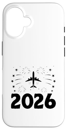 Neujahr 2026 Flugzeug Fliegen Luftfahrt Fliegen Flugzeug Enthusiast Hülle für iPhone 16 Neujahr 2026 Flugzeug Fliegen Luftfahrt Fliegen Flugzeug Enthusiast Hülle für iPhone 16 von Plane Flying For Pilots Gifts Aviation Saying