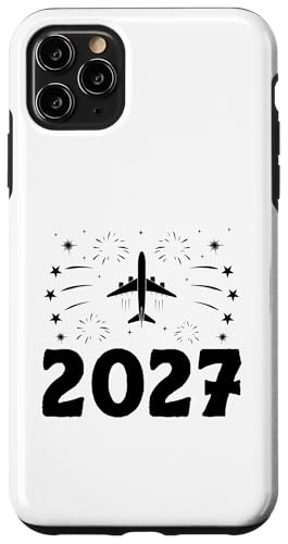 Neujahr 2027 Flugzeug Fliegen Luftfahrt Fliegen Flugzeug Enthusiast Hülle für iPhone 11 Pro Max Neujahr 2027 Flugzeug Fliegen Luftfahrt Fliegen Flugzeug Enthusiast Hülle für iPhone 11 Pro Max von Plane Flying For Pilots Gifts Aviation Saying