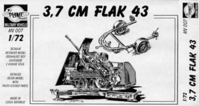 3,7 cm Flak 43 von Planet Models