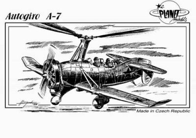 Autogiro A-7 von Planet Models