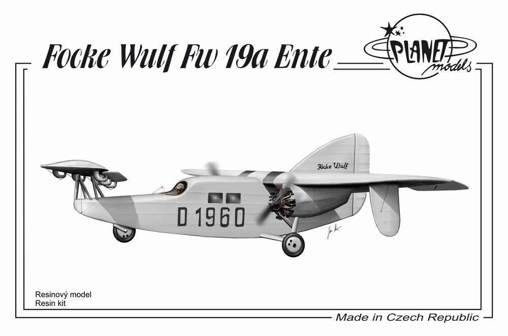 Focke-Wulf Fw 19 A Ente von Planet Models