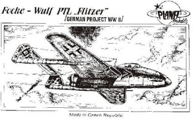 Focke-Wulf PTL Flitzer von Planet Models