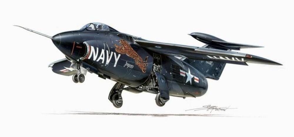 Grumman XF-10F-1 Jaguar Swing Wing von Planet Models