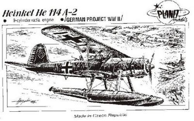 Heinkel He 114 A-2 9-Zylinder-Radialtriebwerk von Planet Models